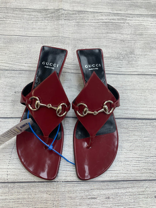 Sandals Designer By Gucci  Size: 6.5
