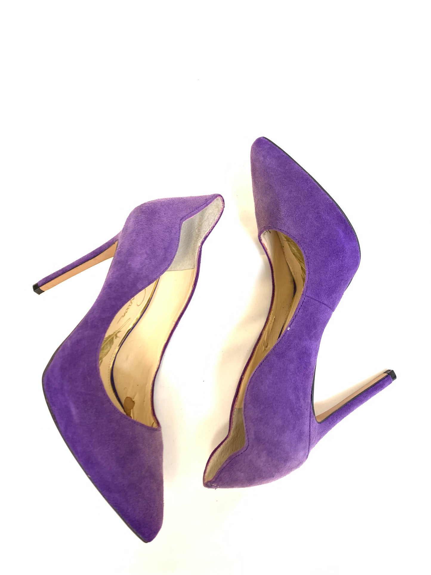 Shoes Heels Stiletto By Jessica Simpson In Purple, Size: 7