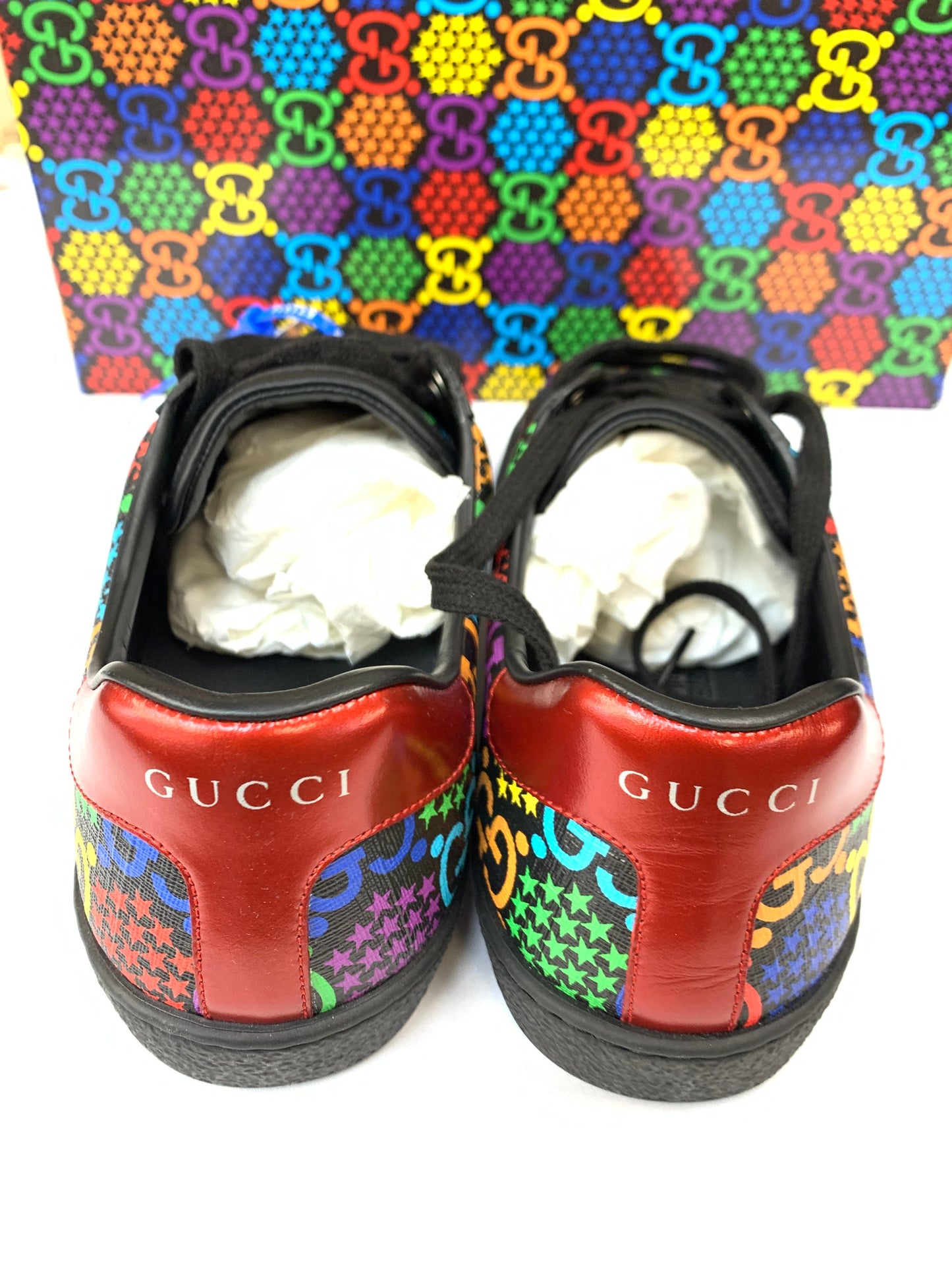 Shoes Sneakers By Gucci In Multi-colored, Size: 9.5