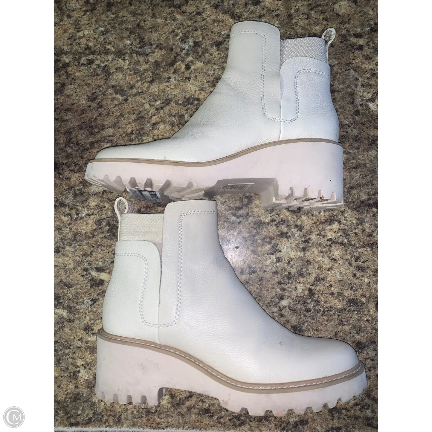 Boots Mid-calf Flats By Dolce Vita In Cream, Size: 8.5