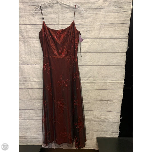 Dress Party Long By Jessica Howard In Black & Red, Size: 6