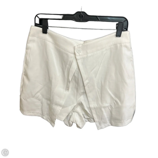 Shorts By Shein In White, Size: 8
