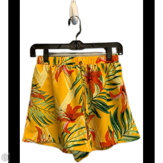Shorts By Shein In Tropical Print, Size: Xs