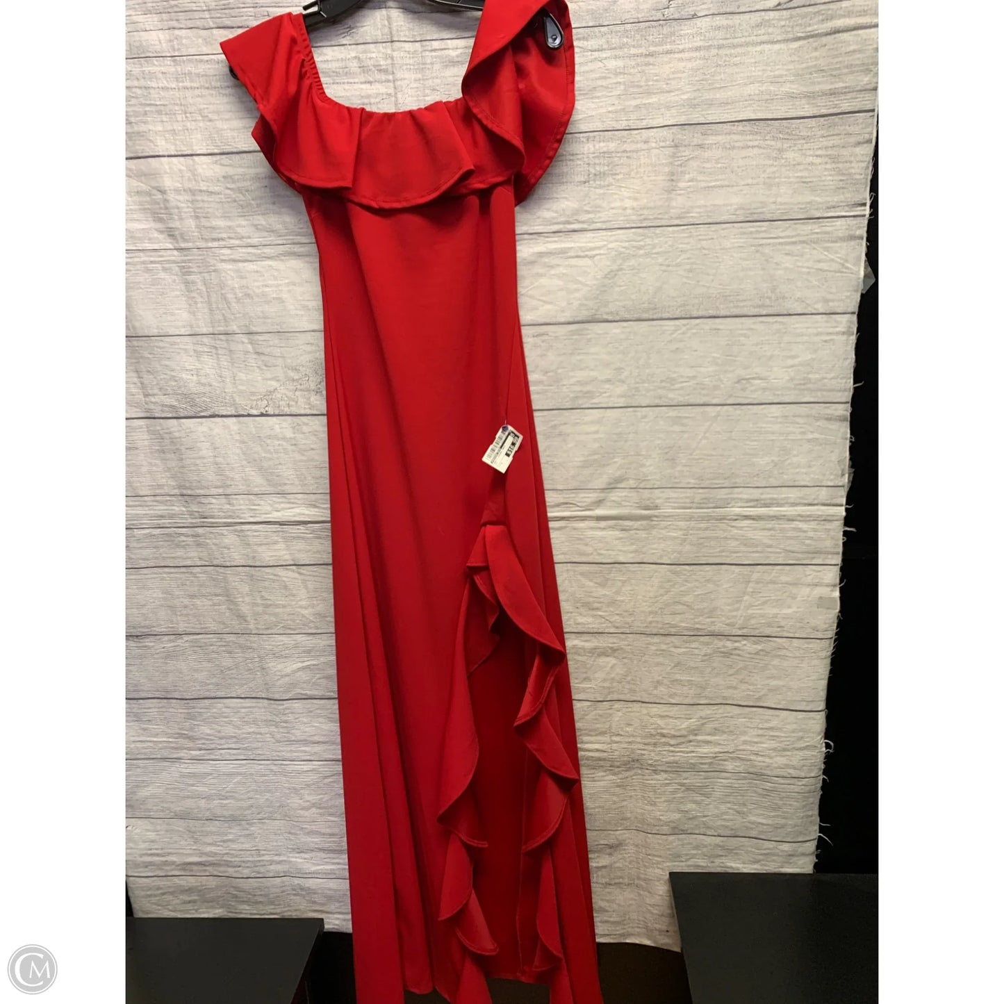 Dress Casual Maxi By Fashion Nova In Red, Size: S