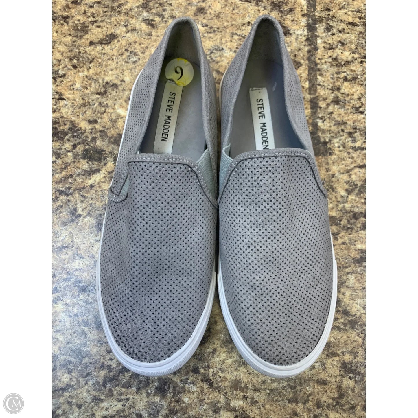 Shoes Flats By Steve Madden In Grey, Size: 9