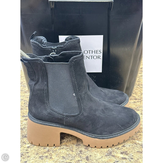 Boots Ankle Heels By Universal Thread In Black, Size: 8.5