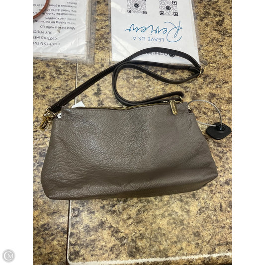 Crossbody Leather By Cmf, Size: Medium