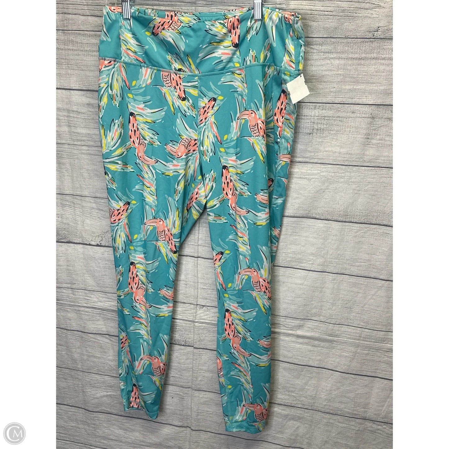 Athletic Pants By Crown And Ivy In Blue, Size: Xl