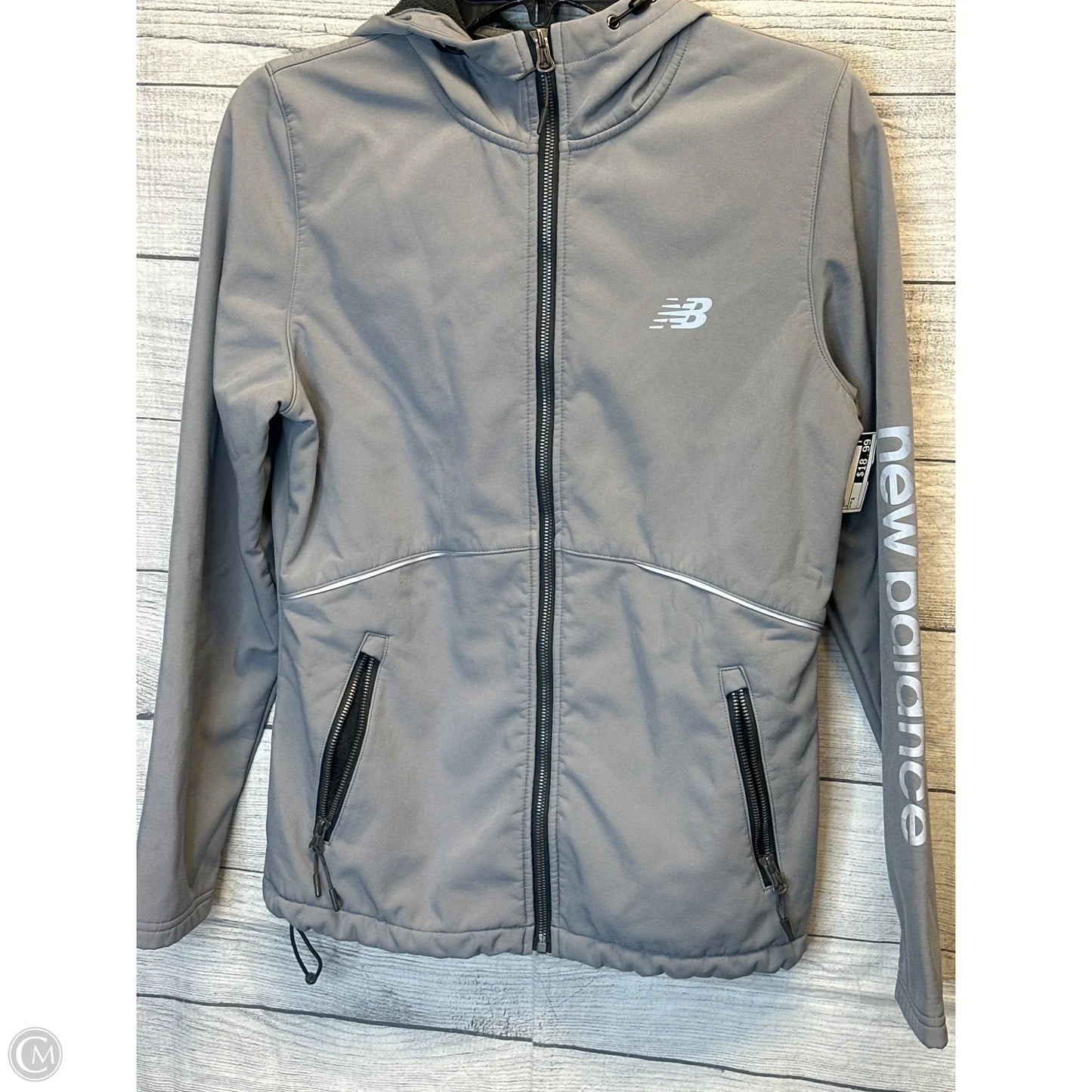 Jacket Other By New Balance In Grey, Size: S