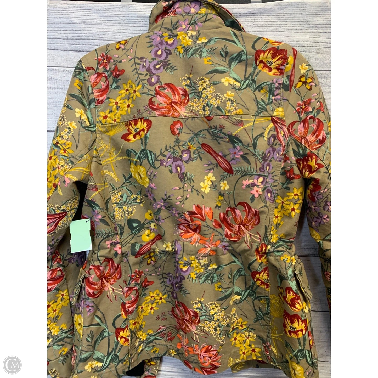 Jacket Other By H&m In Floral Print, Size: 2