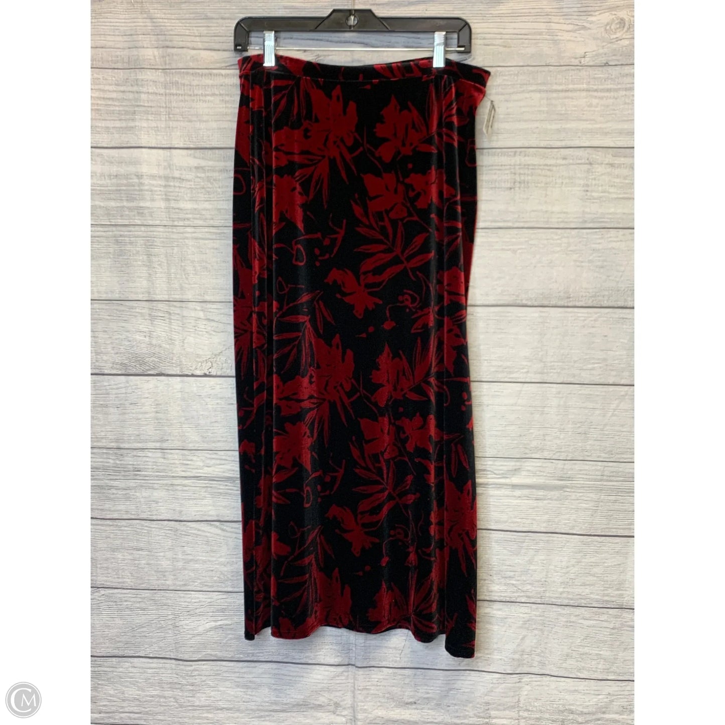 Skirt Maxi By Kathy Lee In Red, Size: M