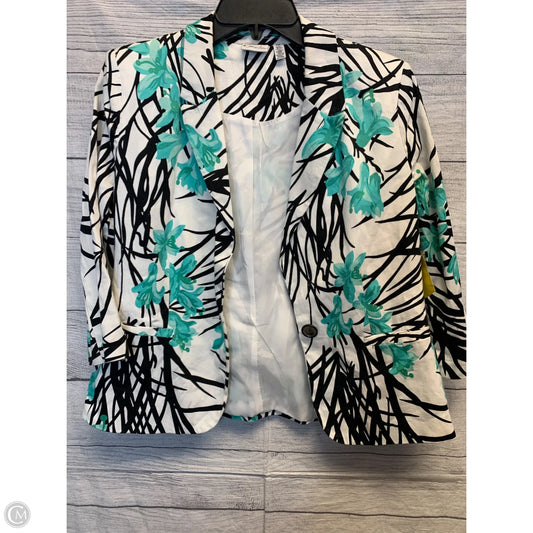 Blazer By Kim Rogers In Black & White, Size: Mp