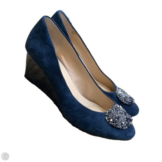 Shoes Heels Wedge By Anne Klein In Black, Size: 10