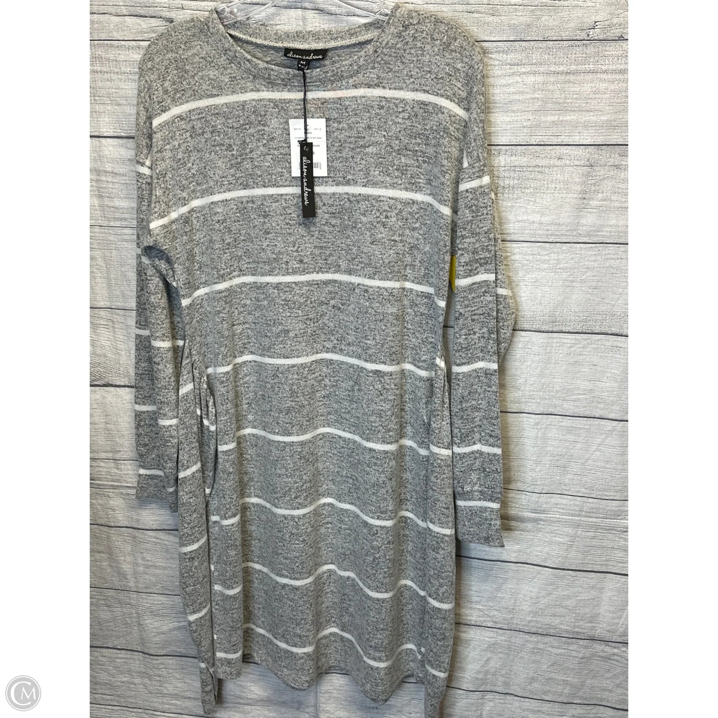 Dress Casual Maxi By Cmf In Grey, Size: M