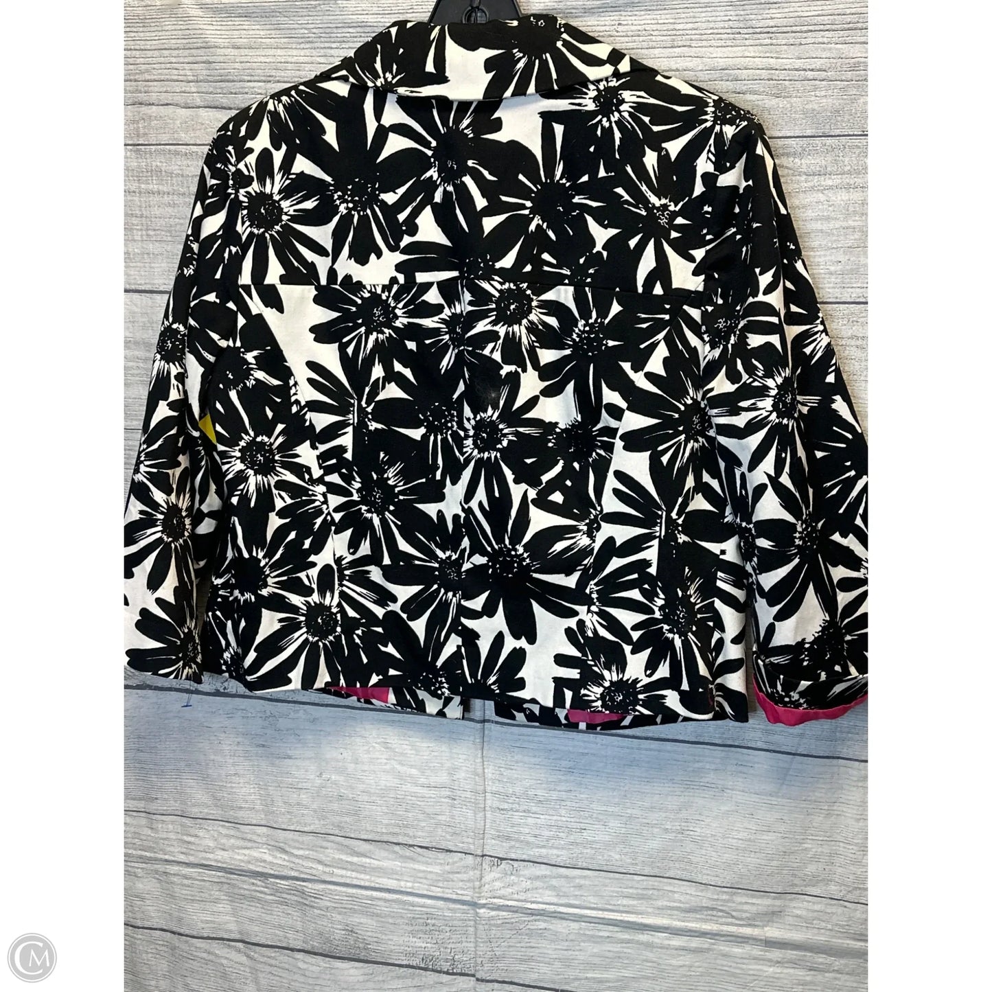 Blazer By Cmf In Black & White, Size: 8