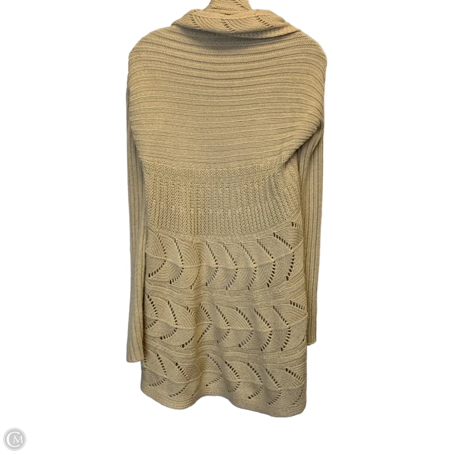 Sweater Cardigan By Love Stitch In Tan, Size: S