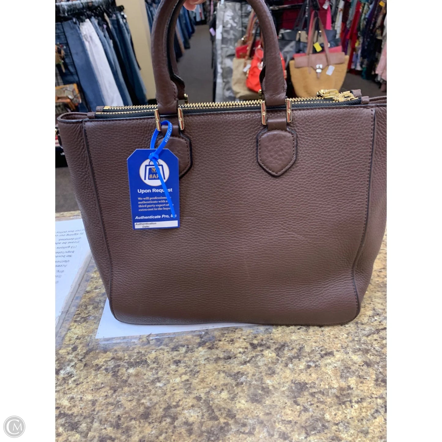 Handbag Designer By Tory Burch, Size: Medium