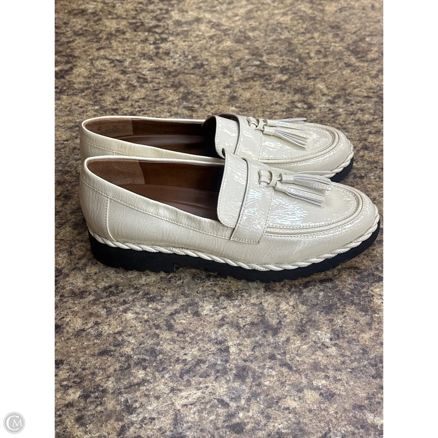 Shoes Flats By Franco Sarto In Cream, Size: 8