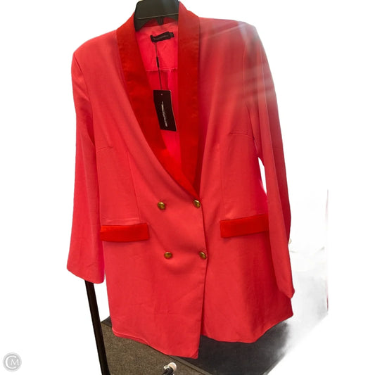 Jacket Other By Pretty Little Thing In Pink & Red, Size: 10