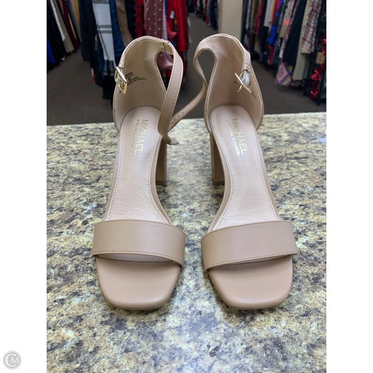 Shoes Heels Block By Michael Shannon In Beige, Size: 8.5