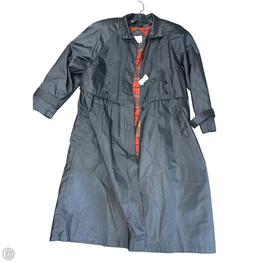 Coat Trench Coat By Cmf In Black, Size: 14
