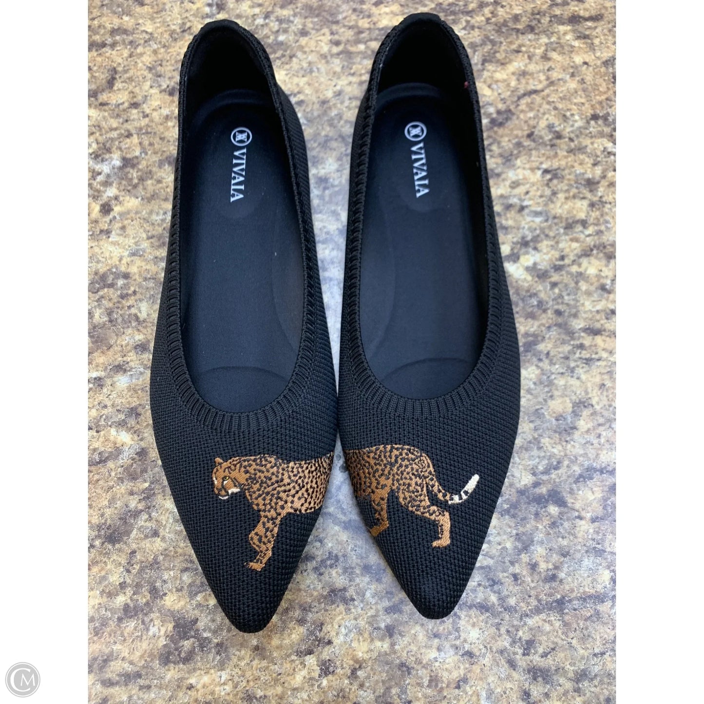 Shoes Flats By Vivaia In Black, Size: 9.5