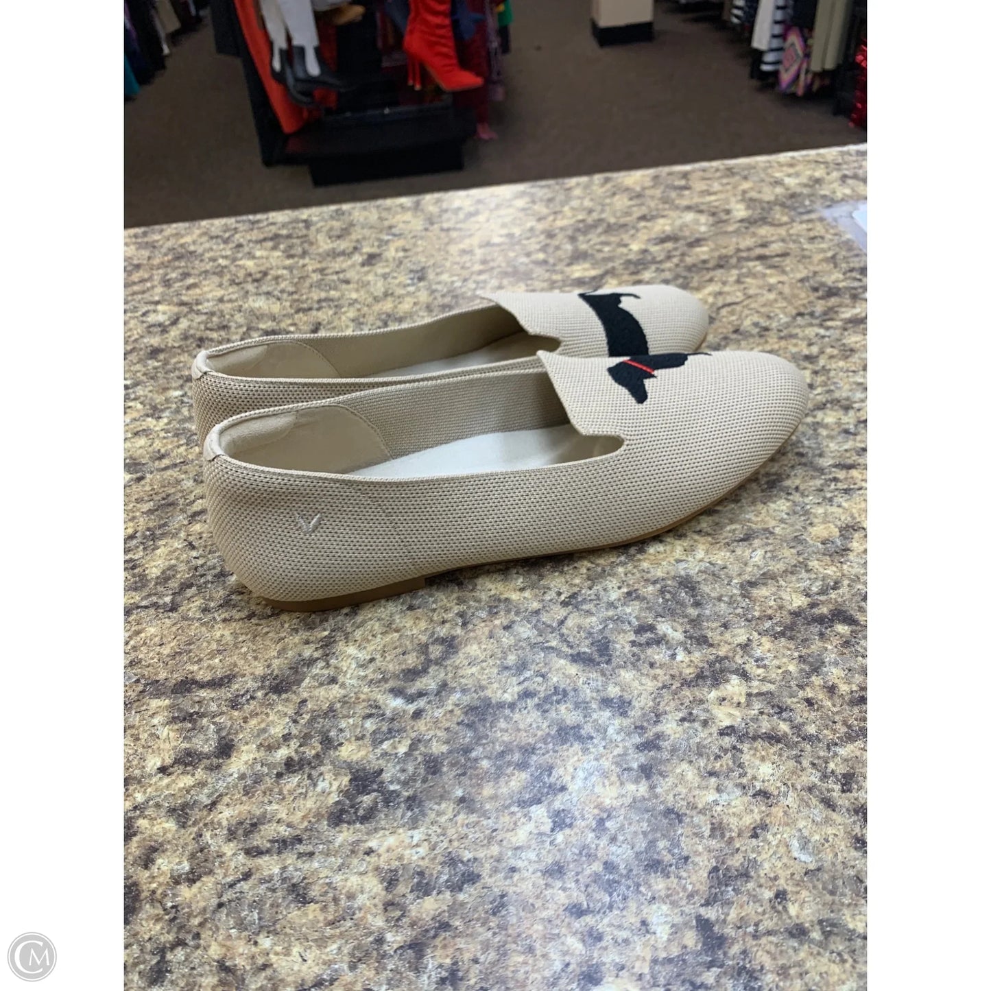 Shoes Flats By Vivaia In Cream, Size: 9.5