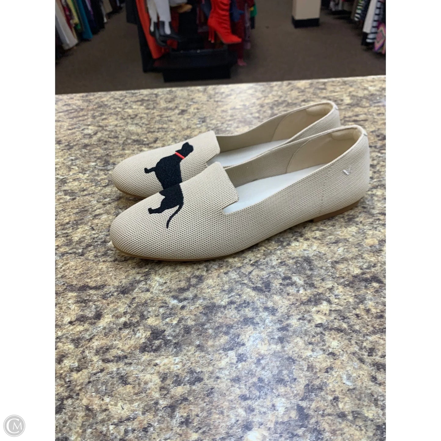 Shoes Flats By Vivaia In Cream, Size: 9.5