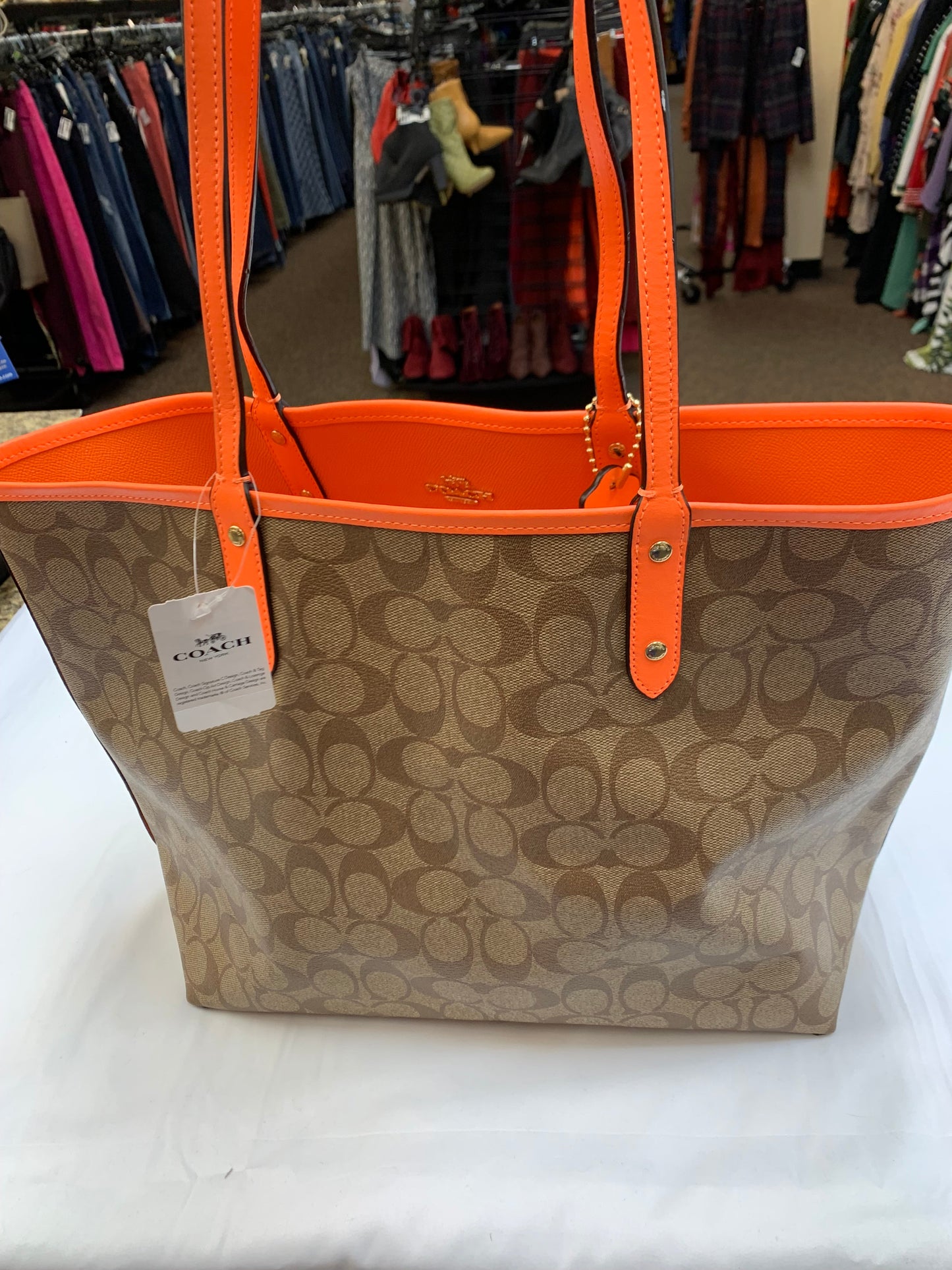 Handbag By Coach, Size: Large