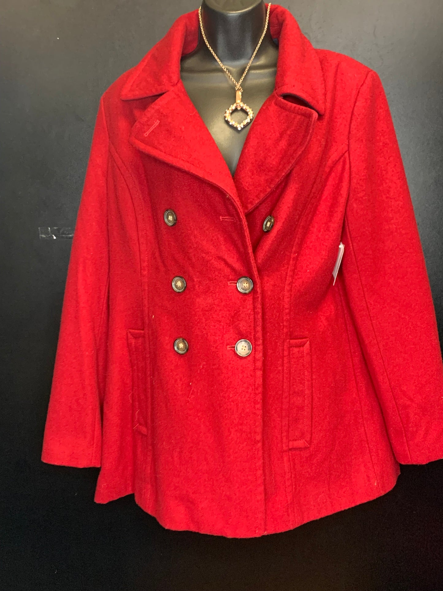 Coat Other By Tommy Hilfiger In Red, Size: L