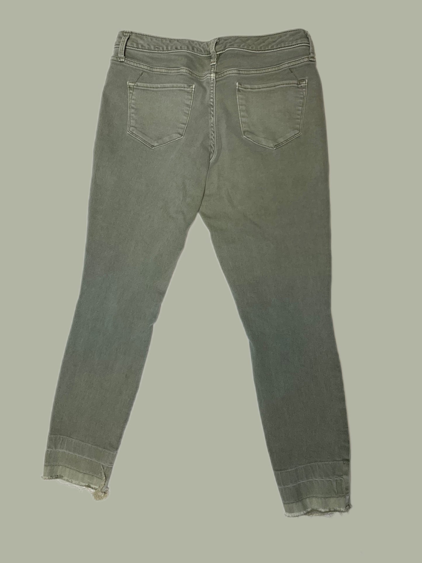 Jeans Skinny By Mossimo In Green, Size: 8