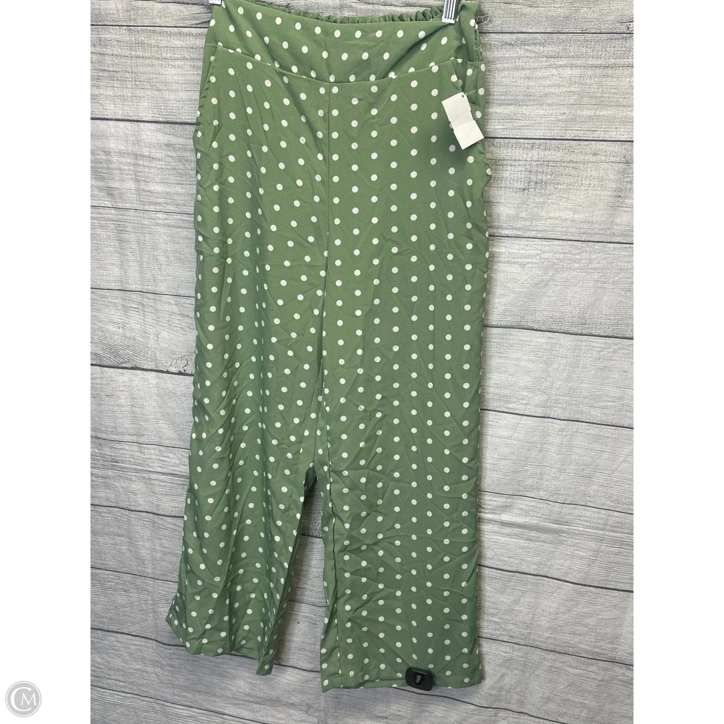 Pants Lounge By Shein In Polkadot Pattern, Size: M