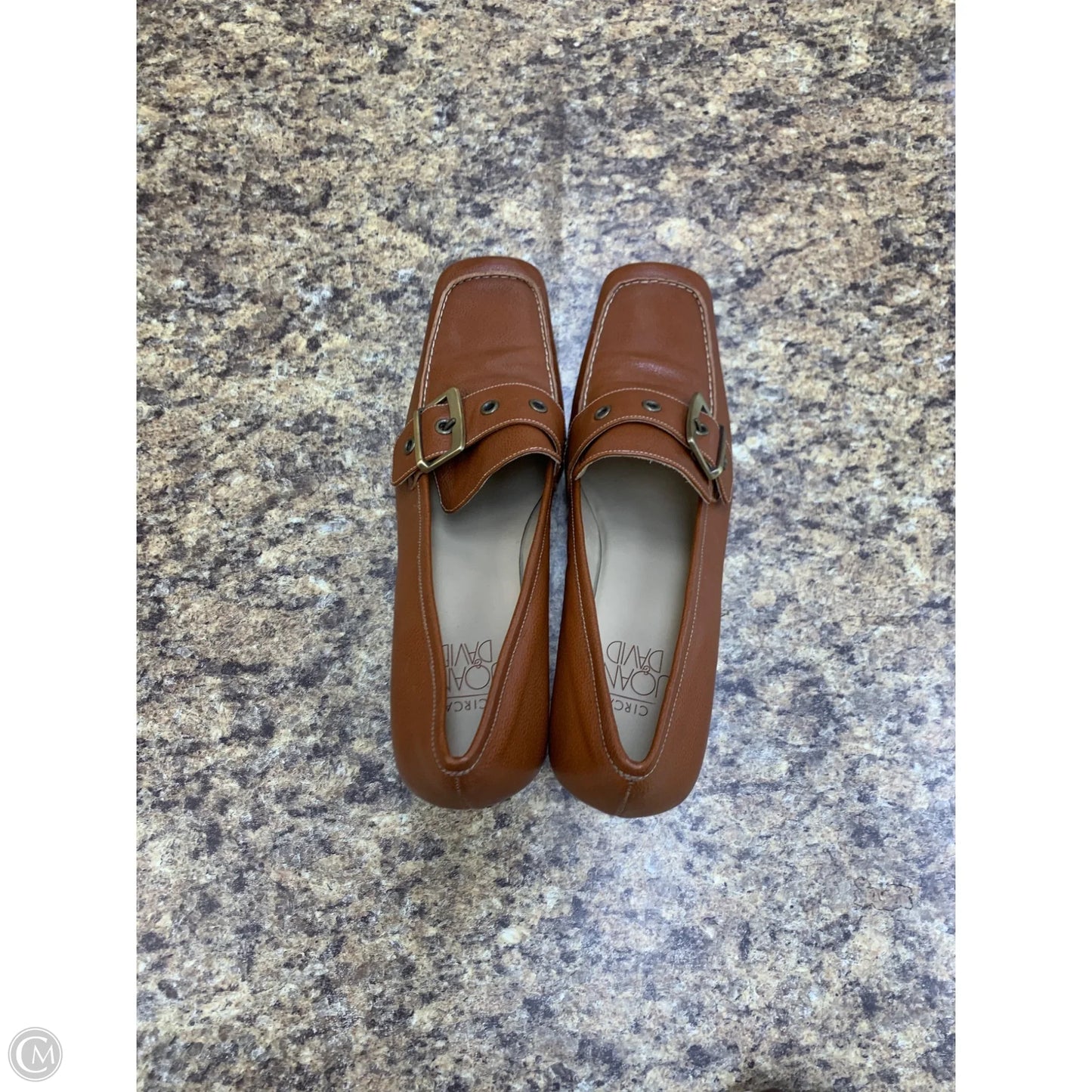 Shoes Heels Block By Joan And David In Brown, Size: 9