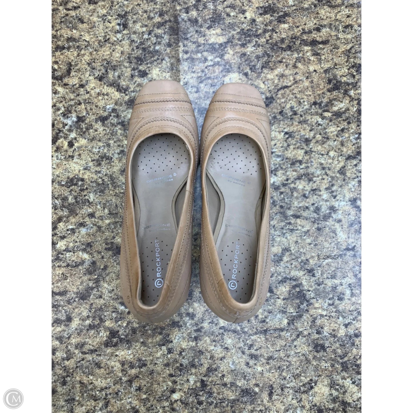 Shoes Heels Block By Rockport In Cream, Size: 7.5