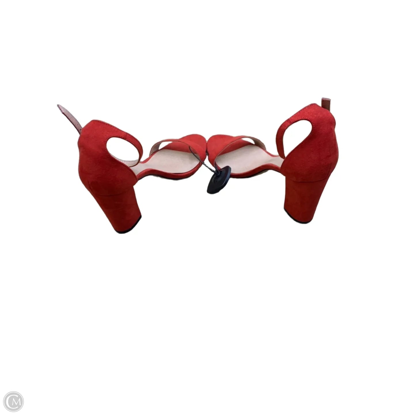 Shoes Heels Block By Madden Girl In Red, Size: 7.5