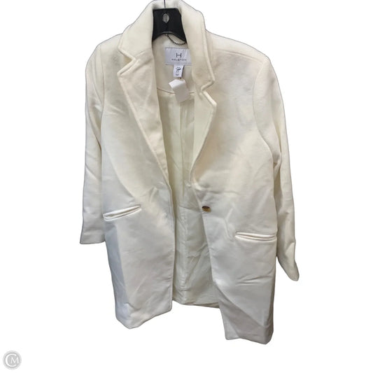 Coat Designer By Halston In White, Size: Xs