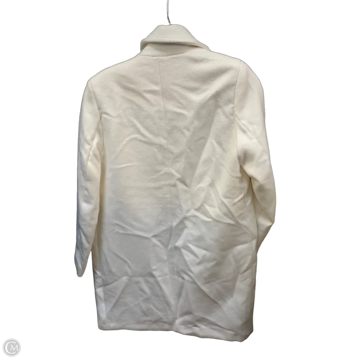 Coat Designer By Halston In White, Size: Xs