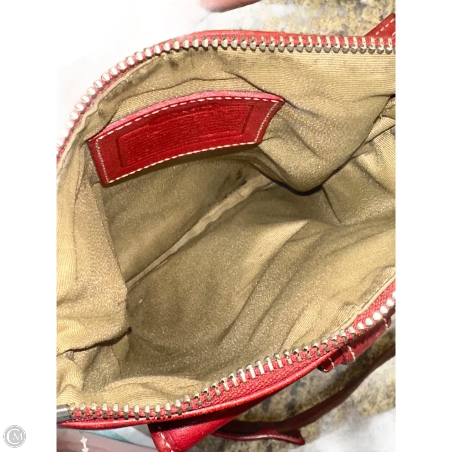 Crossbody Designer By Coach, Size: Medium