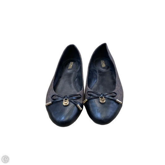 Shoes Flats By Michael By Michael Kors In Black & Brown, Size: 7