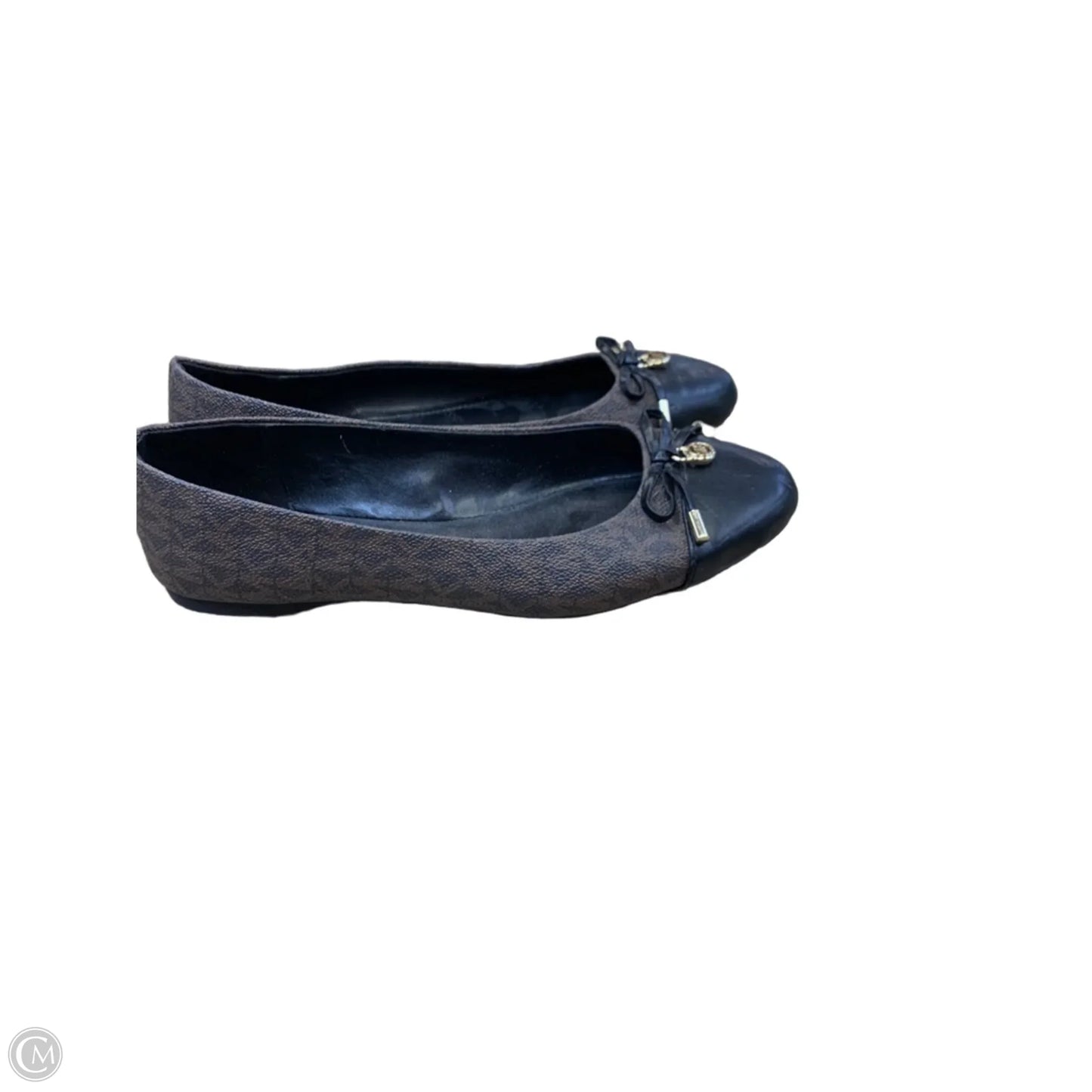 Shoes Flats By Michael By Michael Kors In Black & Brown, Size: 7