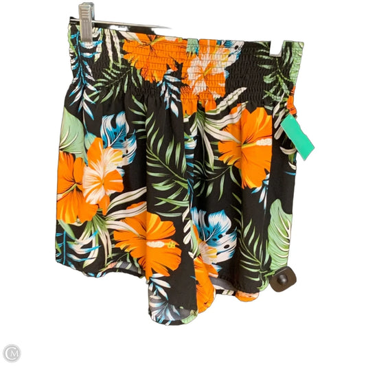 Shorts By Shein In Tropical Print, Size: M