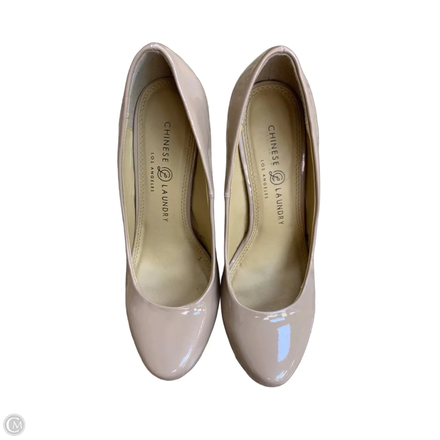 Shoes Heels Stiletto By Chinese Laundry In Beige, Size: 7.5