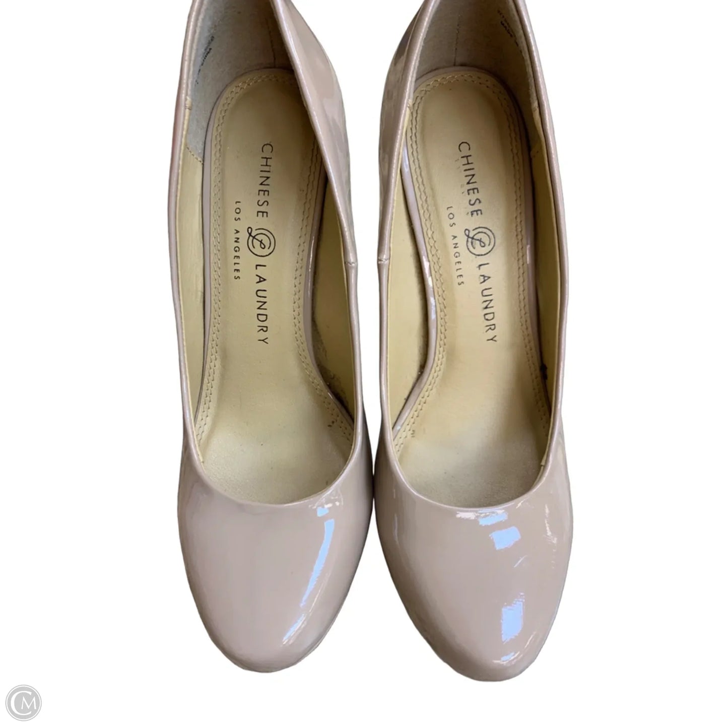 Shoes Heels Stiletto By Chinese Laundry In Beige, Size: 7.5