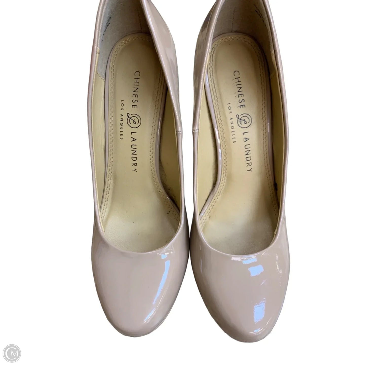 Shoes Heels Stiletto By Chinese Laundry In Beige, Size: 7.5