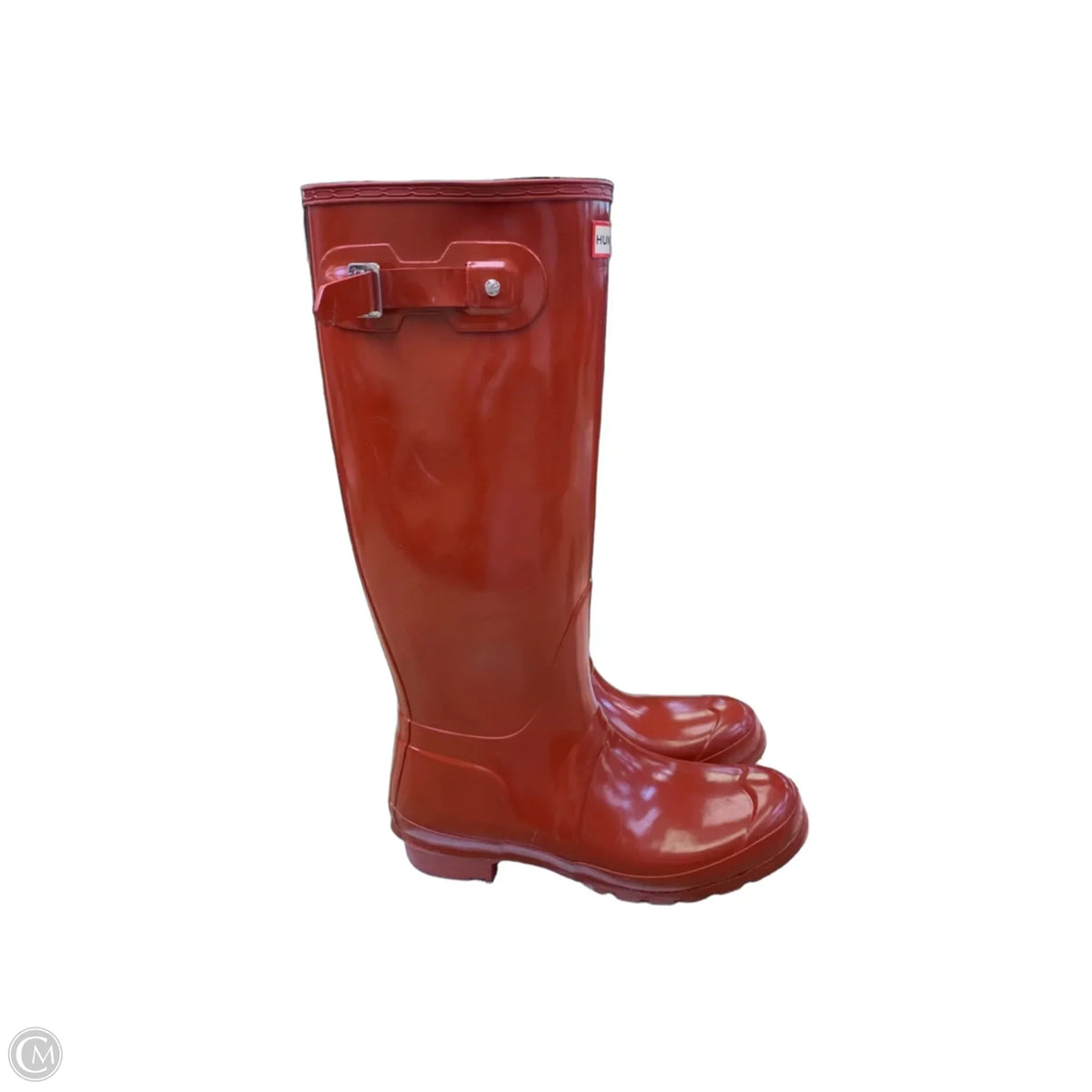 Boots Designer By Hunter In Red, Size: 10