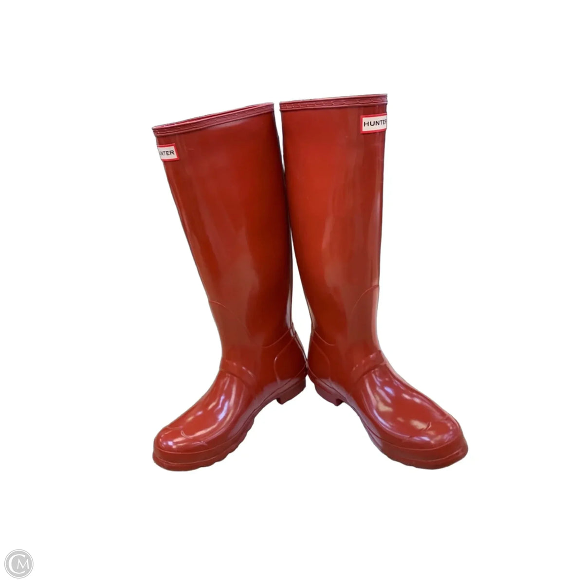Boots Designer By Hunter In Red, Size: 10