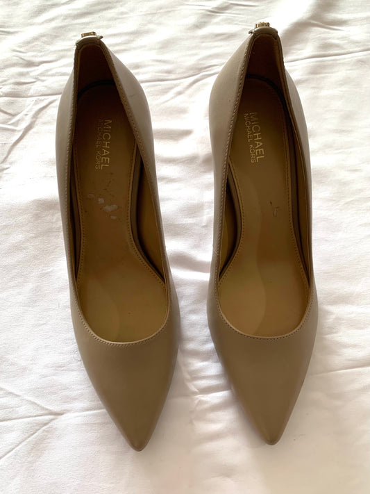 Shoes Heels Stiletto By Michael By Michael Kors In Beige, Size: 7.5