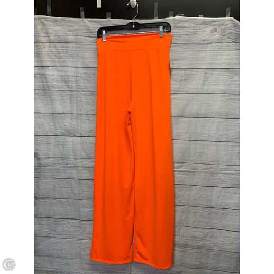 Pants Wide Leg By Clothes Mentor In Orange, Size: L