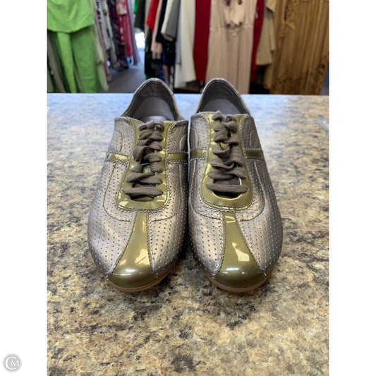 Shoes Athletic By Cole-haan In Gold, Size: 8