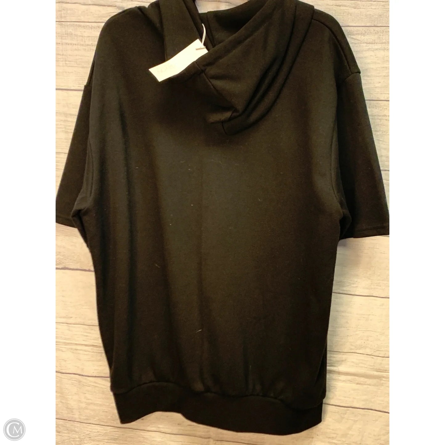 Athletic Jacket By Clothes Mentor In Black, Size: 3x